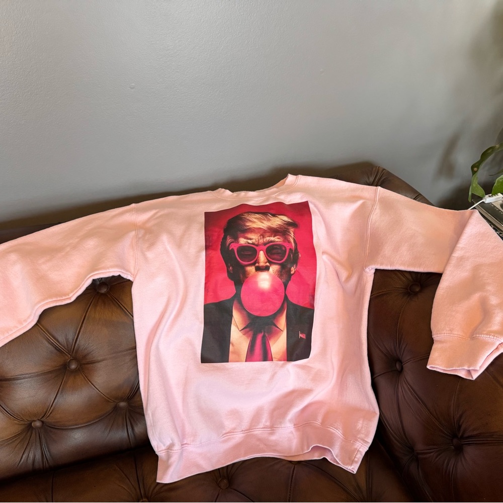 Pink Trump sweatshirt